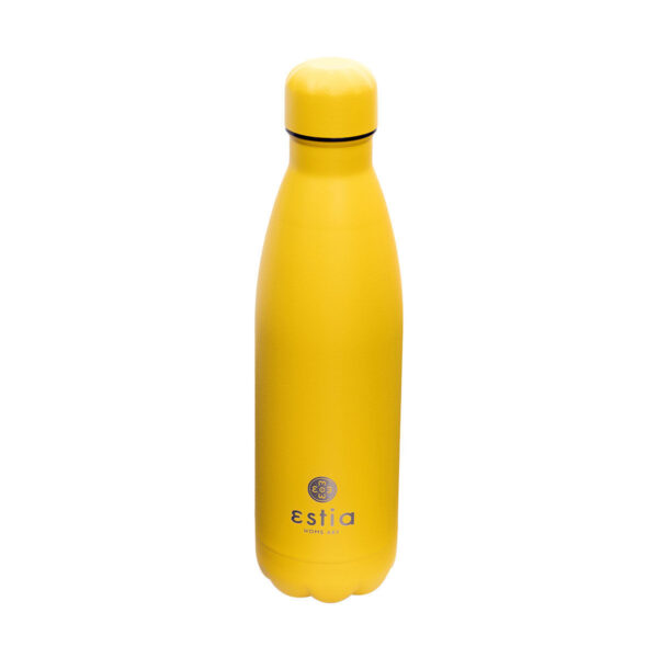 0003235 travel flask save the aegean 500ml burnt yellow