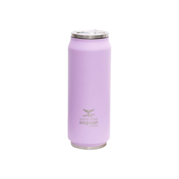 0003326 travel cup save the aegean 500ml matte purple