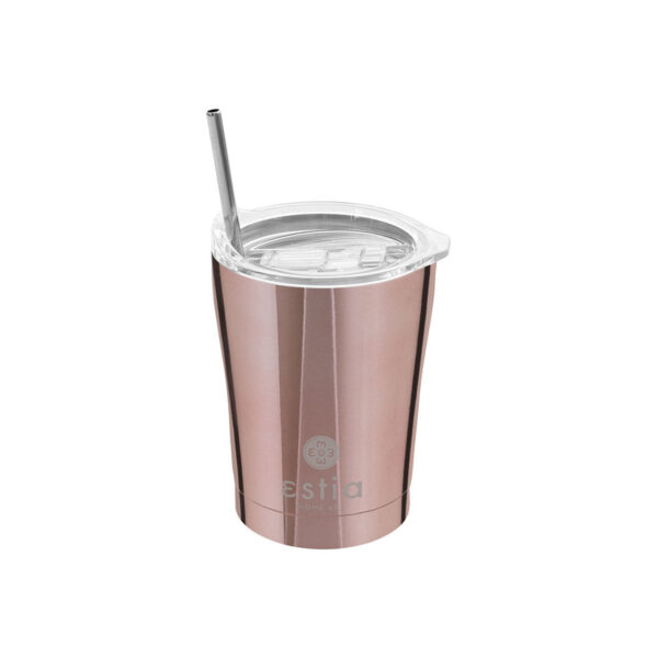 0003375 coffee mug save the aegean 350ml rose gold