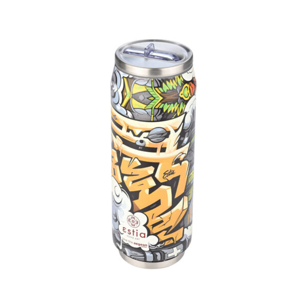 0009059 travel cup save the aegean 500ml graffiti rhythm